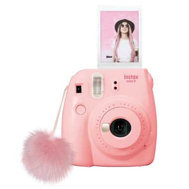 FUJIFILM INSTAX MINI 9 CAMERA - SEASHELL PINK