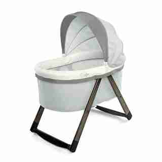 inGenuity - FoldAway Rocking Wood Bassinet - Carrington