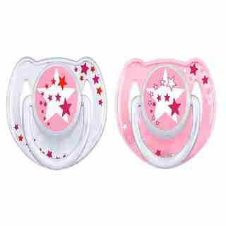 Philips AVENT Soother Nighttime Toddler 6-18 Months Pink