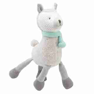 Elegant Baby® Plush Animal 100% Knit Cotton Liam the Llama
