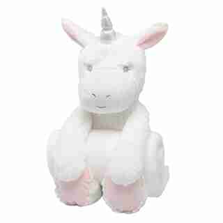 BEDTIME HUGGIE PLUSH & BABY BLANKET UNICORN