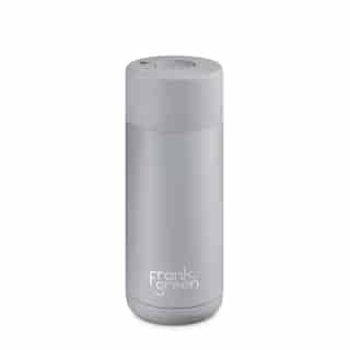 FRANK GREEN CERAMIC LINED STAINLESS STEEL CUP - Harbor Mist, 10 OZ
