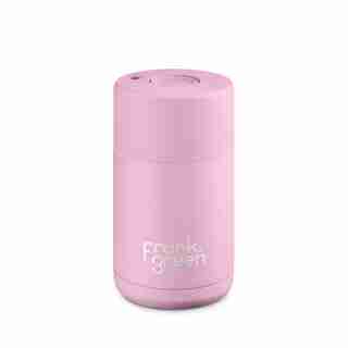 FRANK GREEN CERAMIC LINED STAINLESS STEEL CUP - LILAC , 10 OZ
