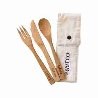 EVER ECO Bamboo Cutlery Set