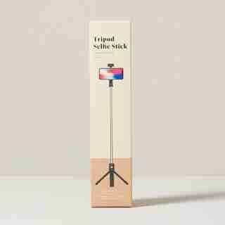WIRELESS TRIPOD SELFIE STICK BLACK