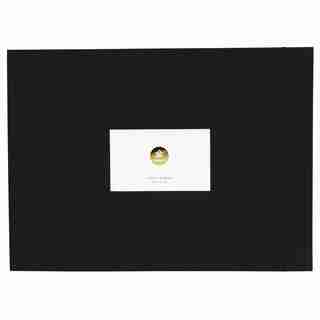 KINSHO Photo Journal 11.5” x 16” Black