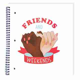 CAHIER SPIRALÉ À FEUILLES RÉGLÉES PINKY PROMISE