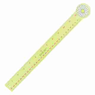 12" RULER - YELLOW DAISY