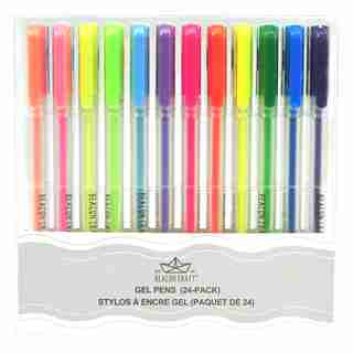 STYLOS À ENCRE GEL (PQT DE 24)