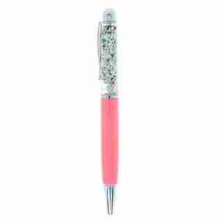 STYLO-BILLE ROSE, PAILLETTES MOUVANTES