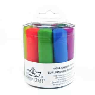 10 PK MINI HIGHLIGHTERS