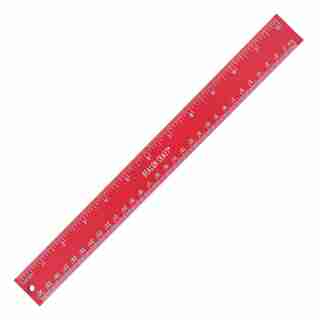 RÈGLE DE 30 CM (12 PO) – ROUGE