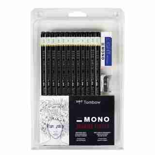 TOMBOW MONO DRAWING PENCIL SET 12PC