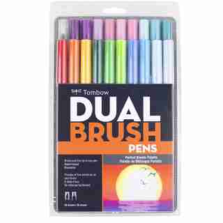 TOMBOW DUAL BRUSH PEN SET PERFECT BLENDS 20PK