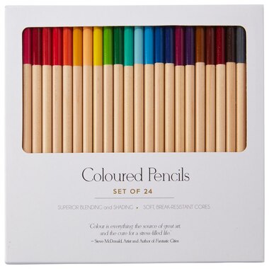 Coloured Pencils - Set of 24