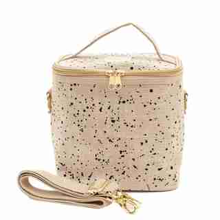 SOYOUNG LINEN SPLATTER PETITE POCHE