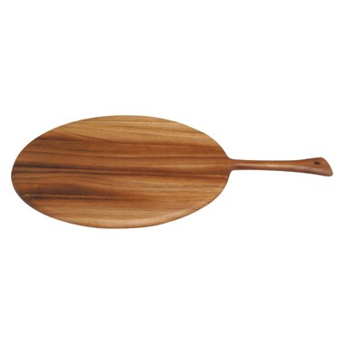 Acacia Round Board with Handle – Large