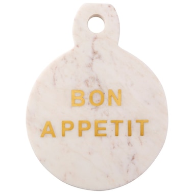 Round Marble Board – Bon Appetit