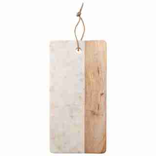 Long Half-Marble Half-Wood Board