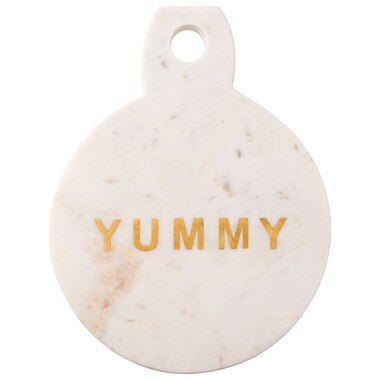 Round Marble Board – Yummy