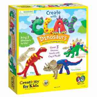 Creativity for Kids® Create with Clay Dinosaurs