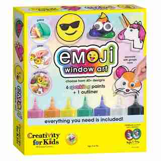 Creativity for Kids® Emoji Window Art