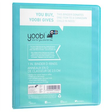 yoobi 1 inch binder