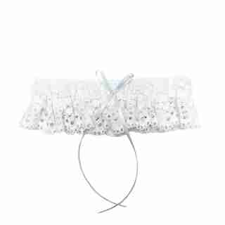 Garter, White
