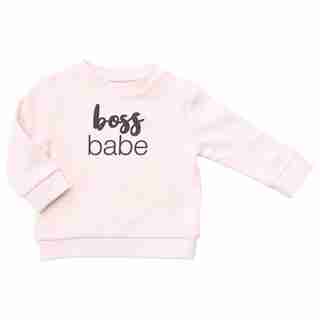 IndigoBaby Crew Neck Shirt Boss Babe 6-12 Months