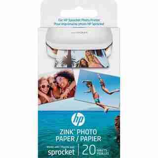 HP ZINK™ Sticky-backed Photo Paper - 20 Sheets