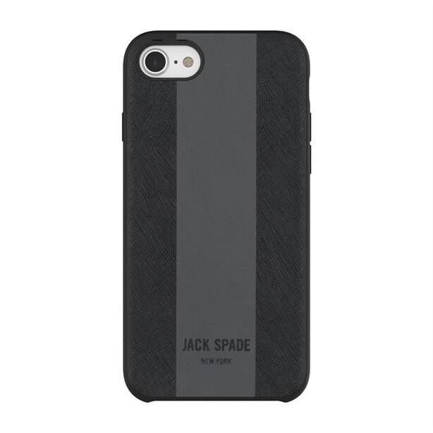 JACK SPADE Case for iPhone 7 - Racing Stripe Gray/Black