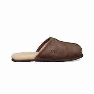 UGG MEN'S SCUFF SLIPPER - ESPRESSO, SIZE 9