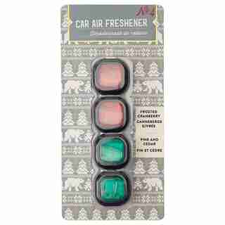 CAR AIR FRESHENERS SET OF 4