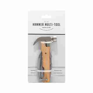 12-IN-1 WOODEN HAMMER MULTI-TOOL