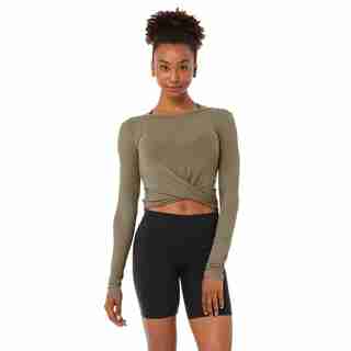 Cover Long Sleeve Top Olive Branch Medium
