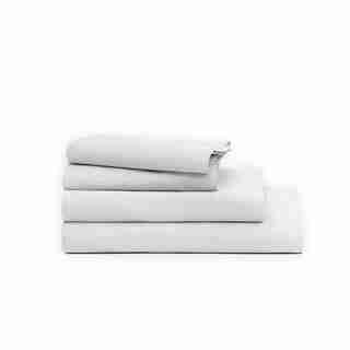 CASPER SHEET SET - WHITE, TWIN