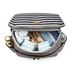 skip hop black and white striped diaper bag