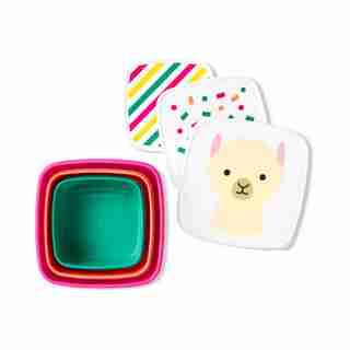 Skip Hop Zoo Snack Box Set-Llama