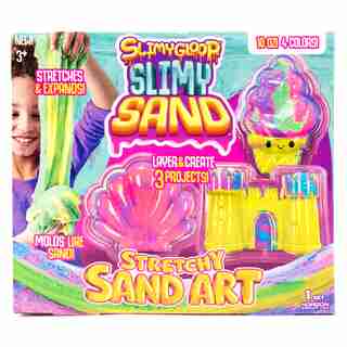 SLIMYGLOOP®SLIMYSAND™ Stretchy Marbled Sand Art