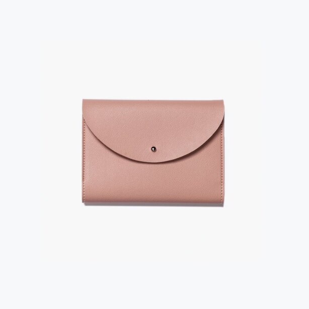 Small Minimalist Folio Organizer Blush