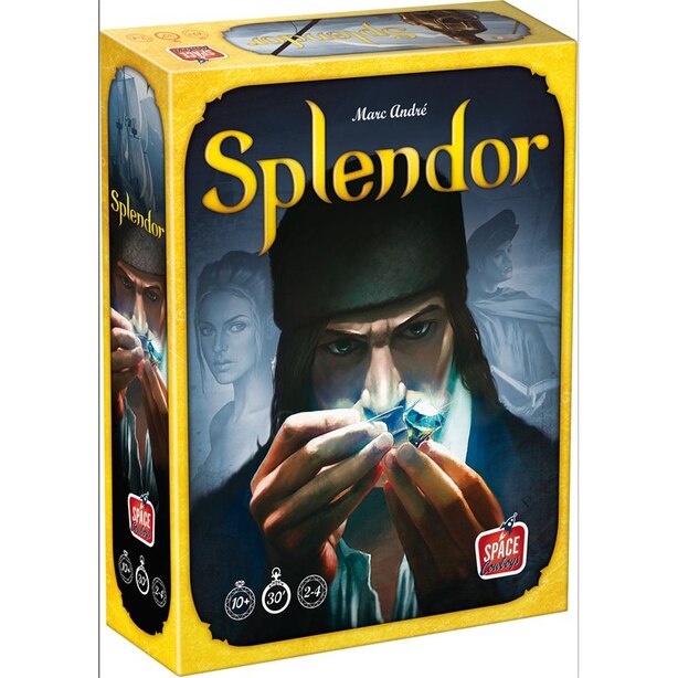 Board Game Splendor Gemstone Mining Strategy Game