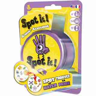 Blue Orange Games™ Spot it! Classic Card Game Pattern Recognition Game