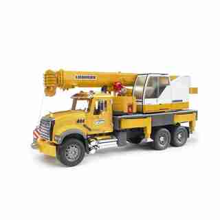 Mack Granite Liebherr Crane Truck