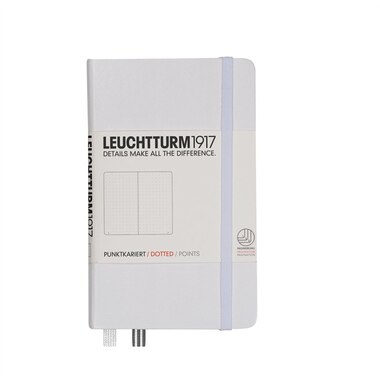 Leuchtturm1917 Pocket (A6) Bullet Journal Notebook - White