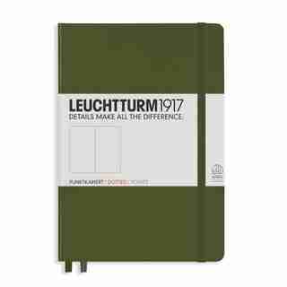 Leuchtturm1917 Medium A5 Bullet Journal Notebook - Army