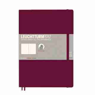 Leuchtturm1917 Composition (B5) Notebook Dotted Softcover Port Red