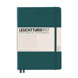 LEUCHTTURM1917 MEDIUM (A5) DOTTED JOURNAL PACIFIC GREEN