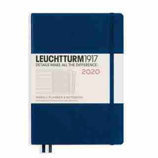 Leuchtturm1917 2020 Weekly Planner & Notebook Medium (A5) Navy