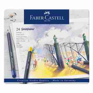 Faber Castell Goldfaber colour pencils set of 24