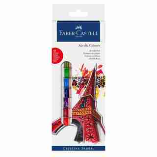 Faber Castell Starter set Acrylic colours set of 12